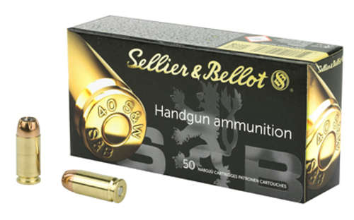 Ammunition Sellier&Bellot Pistol 40SW S&B 40SW 180GR JHP 50/1000